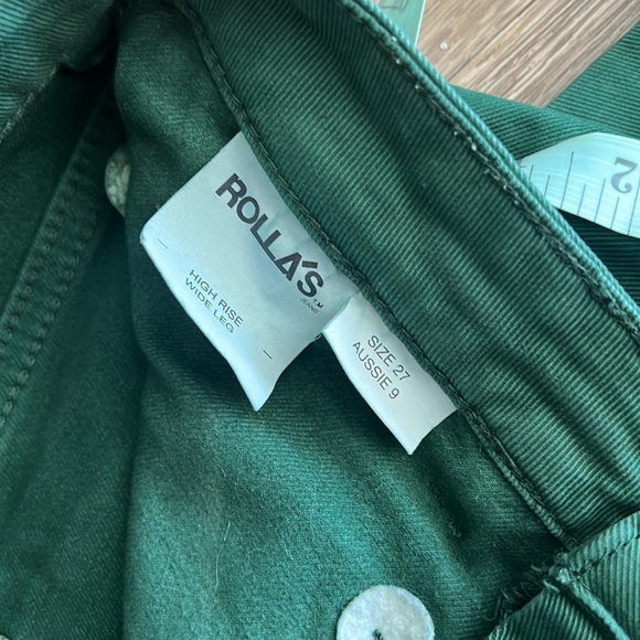 rolla’s sailor jeans in basil - Picture 5 of 5